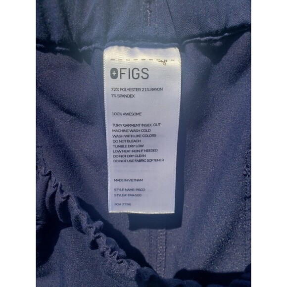 FIGS Pisco Technical Collection Scrub Pants Navy FM4500 Mens Large Medical Nurse - Picture 7 of 15